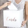 Badaboum Urne Mariage Cards Rose Gold