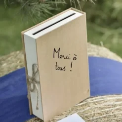 Badaboum Urne Mariage Livre Kraft