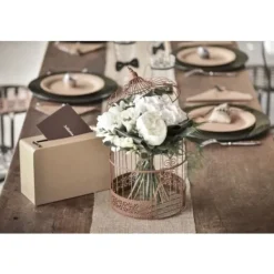 Urne Mariage Valise Ardoise Noire Theme Cinema