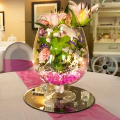 Badaboum Vase Cognac Centre De Table