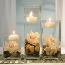 Badaboum Vase En Verre Carr E 20Cm