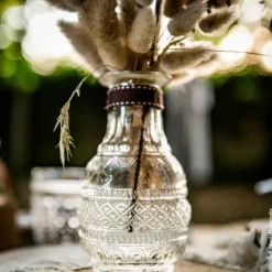 Badaboum Vase En Verre Rond A L'Ancienne