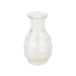 Badaboum Vase En Verre Rond A L'Ancienne
