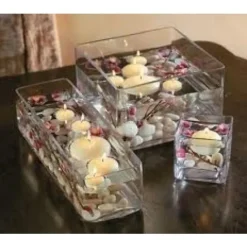 Badaboum Vase Rectangle Mariage 40Cm