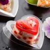 Badaboum Verrine Mariage En Forme De Coeur Transparent X 50 Pi Ces